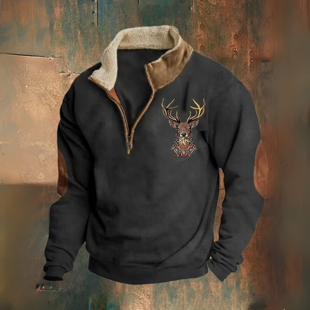 PAOLO™ | Trui met Halve Rits