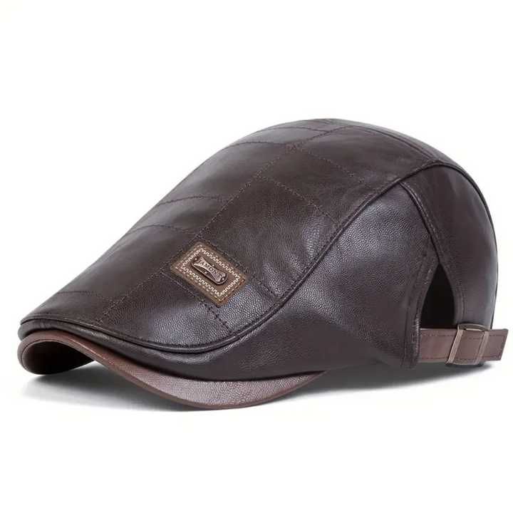 Thomas – Leren Flat Cap