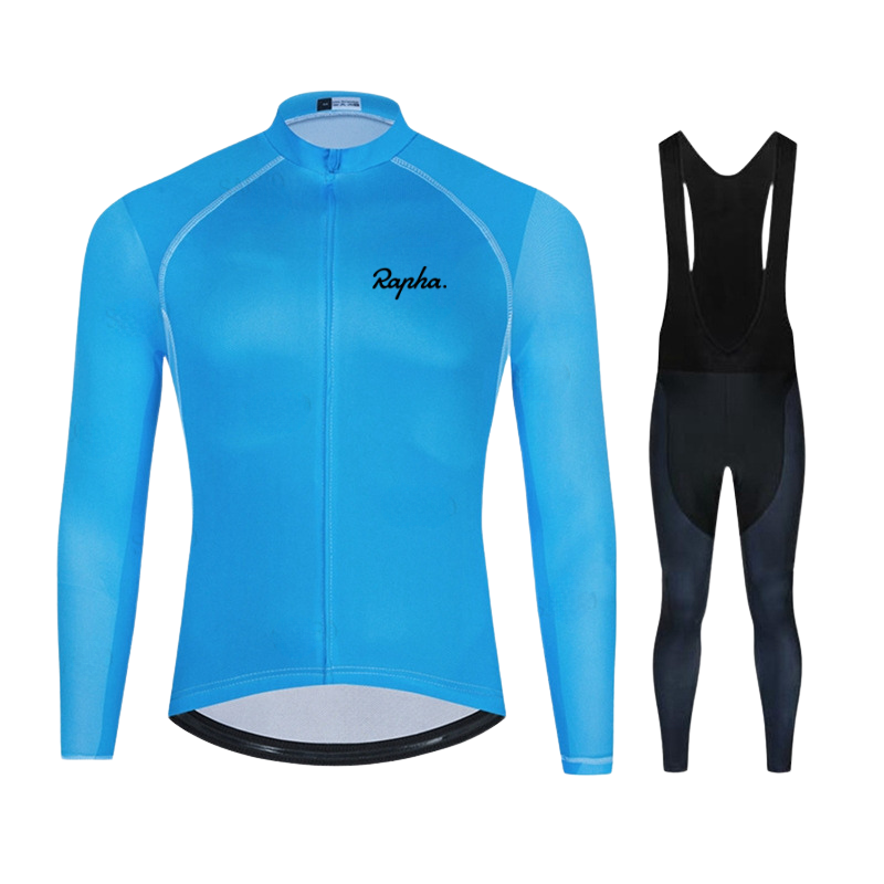 Rapha™ Lange Mouwen Professionele Wielren Kleding Set