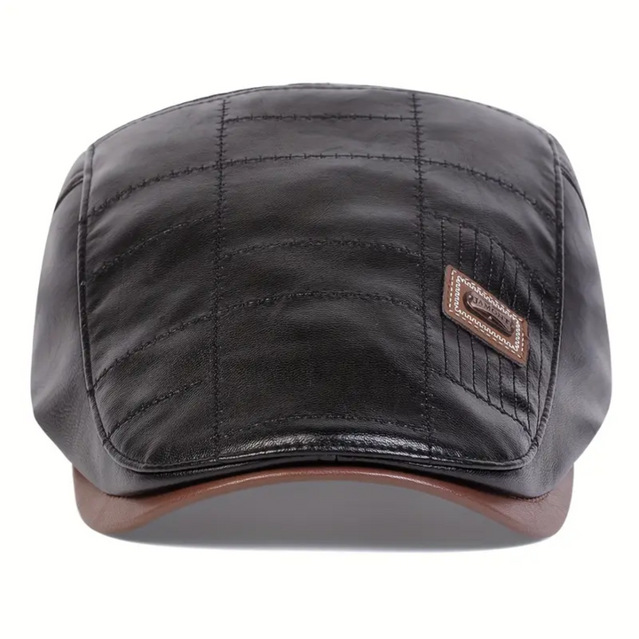 Thomas – Leren Flat Cap