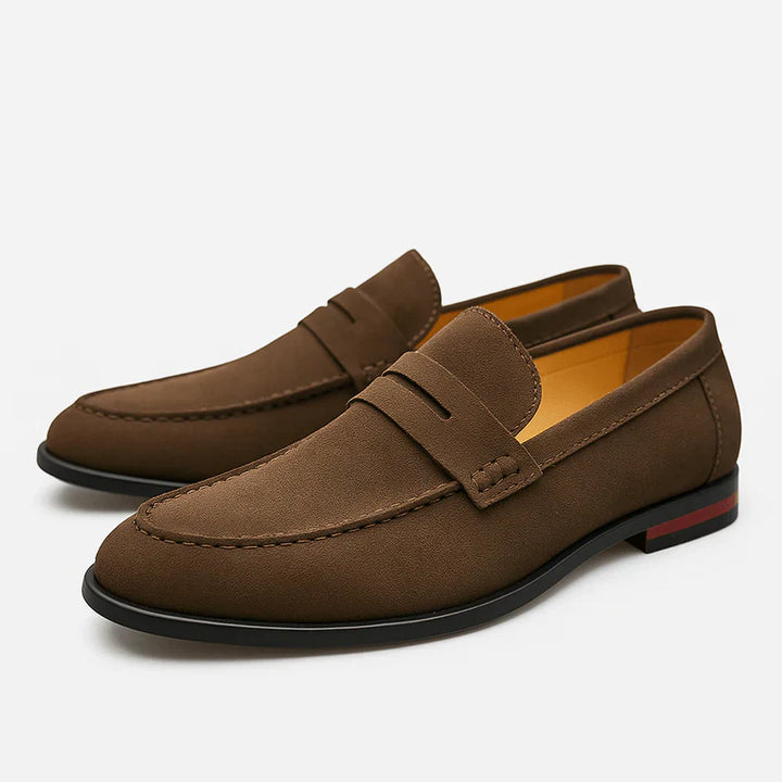 Marcus | Klassieke Suède Loafers
