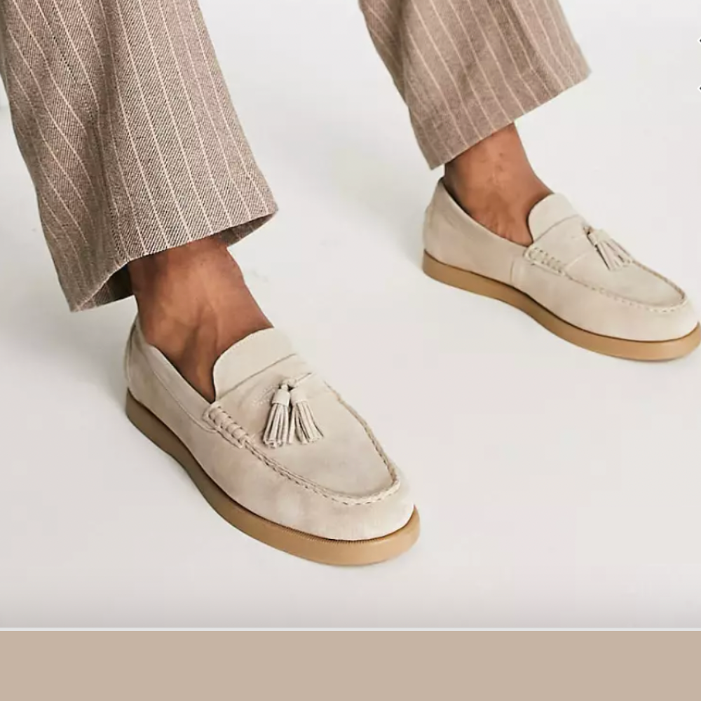 Julian | Zachte Tassel Loafers
