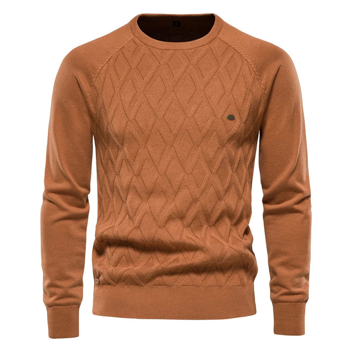 vHaren | Herenpullover met Ruitpatroon