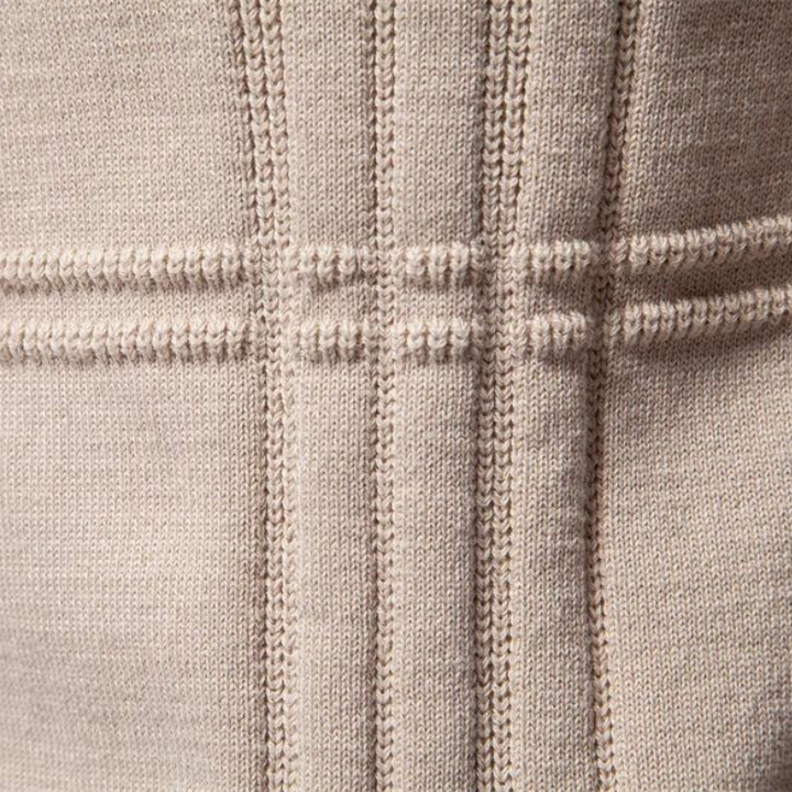 Stijlvolle herenpullover met ruitdesign