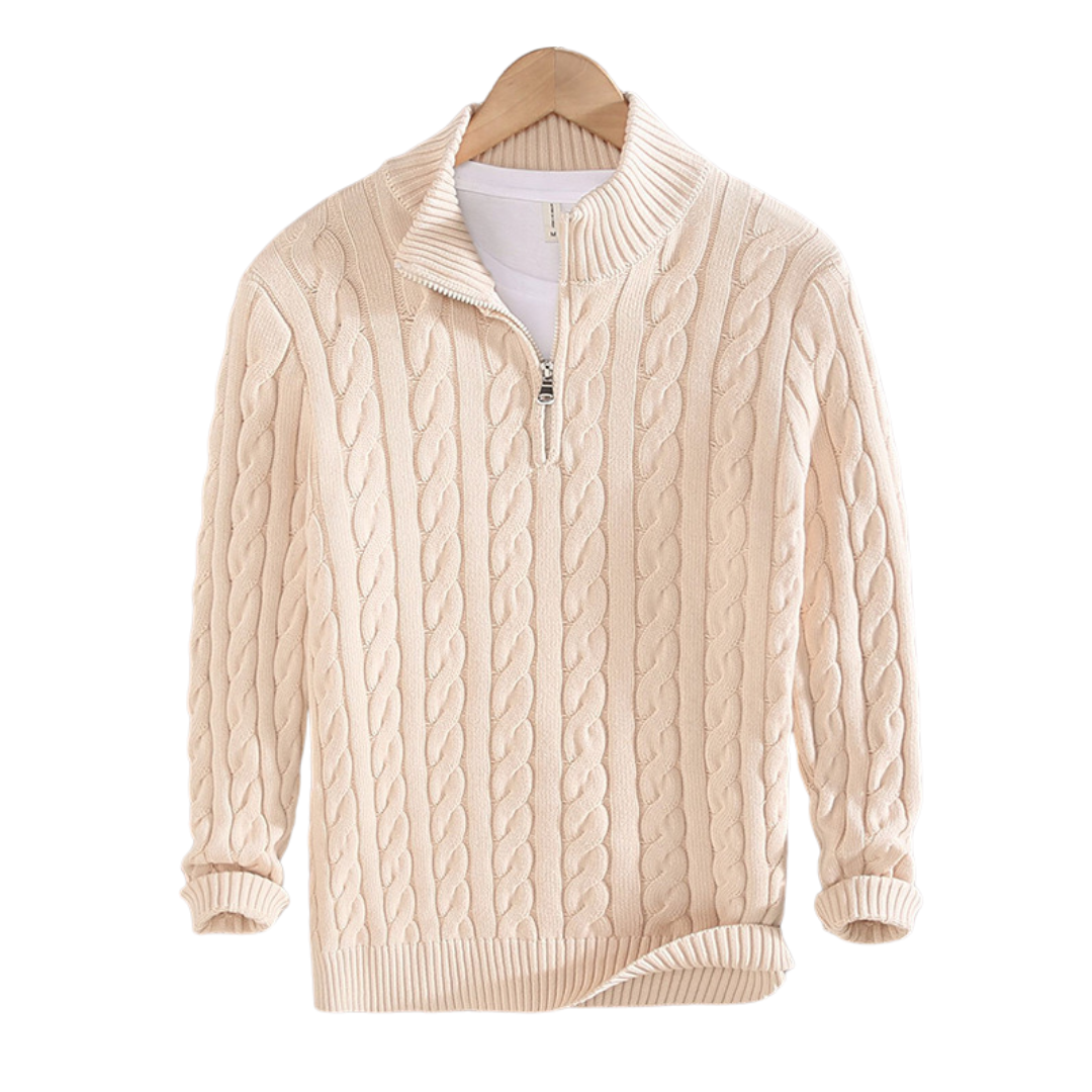 vHaren – Halfzip Trui Old-School Design