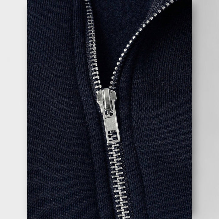 van Haren | Pullover met halve rits